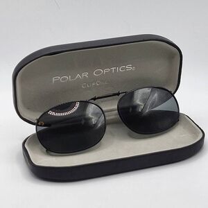 Polar Optics Clip On Sunglasses Lenses in original case